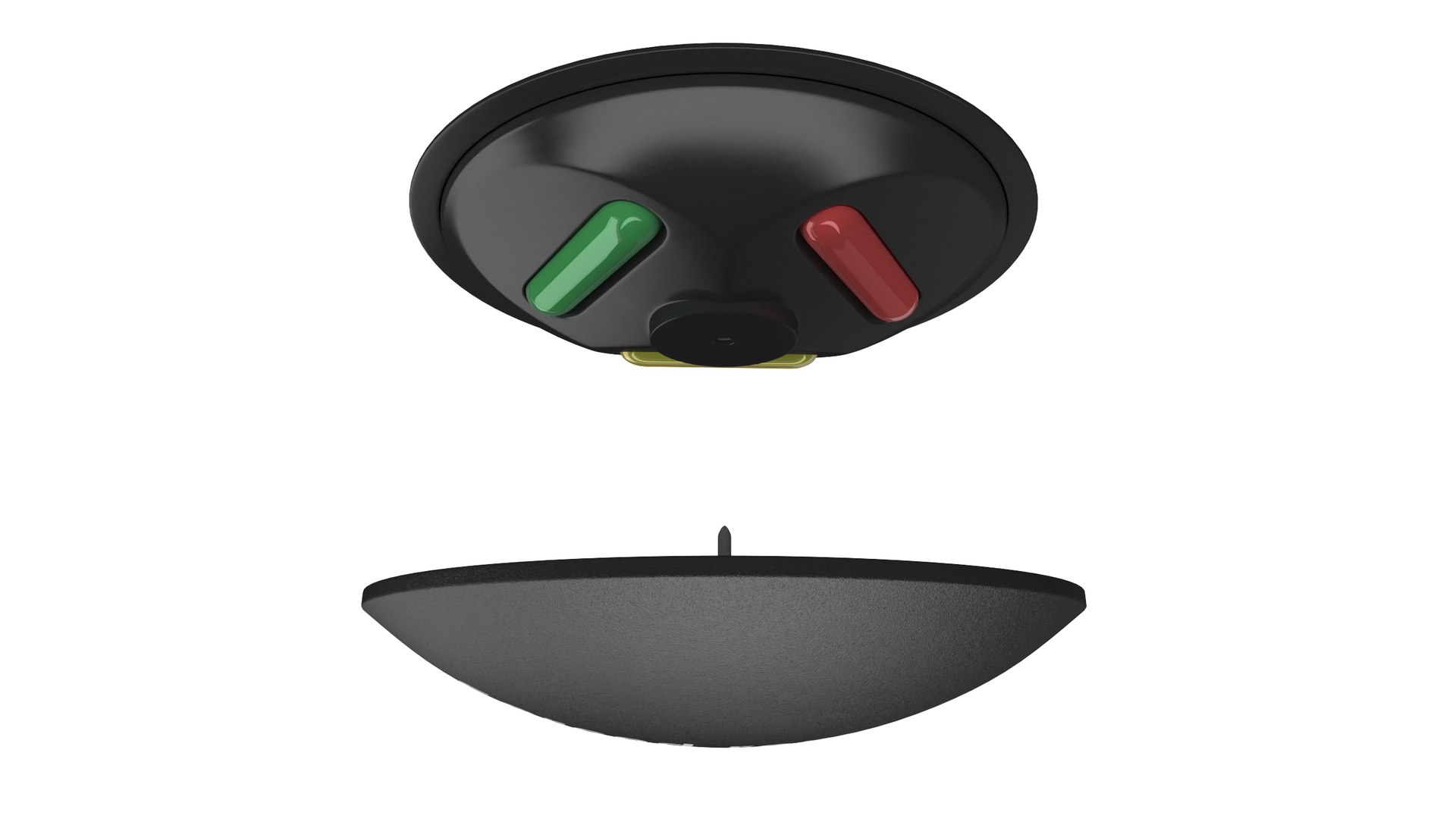 Anti-theft Ink Tag Black 3D Model - TurboSquid 1996837