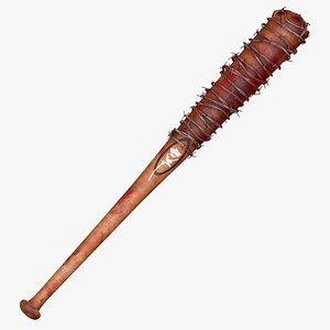 Baseball Bat Barbwire Blood