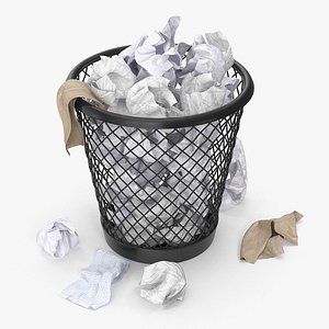 Wired Metal Bin