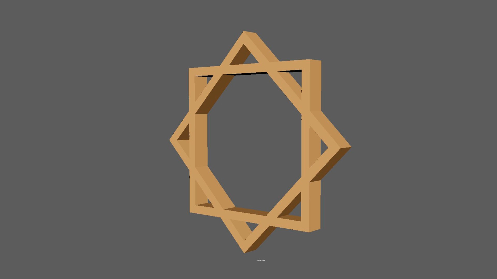 8 Sided Star 3D Model - TurboSquid 2142264