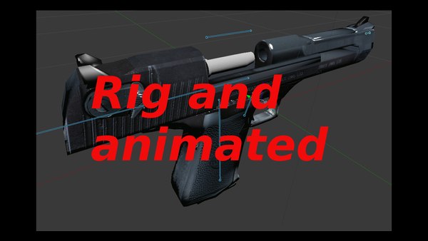 modelo 3d Deagle - TurboSquid 853293