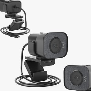 Logitech Stream Cam 3D model