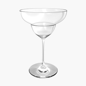 3D Margarita Glass