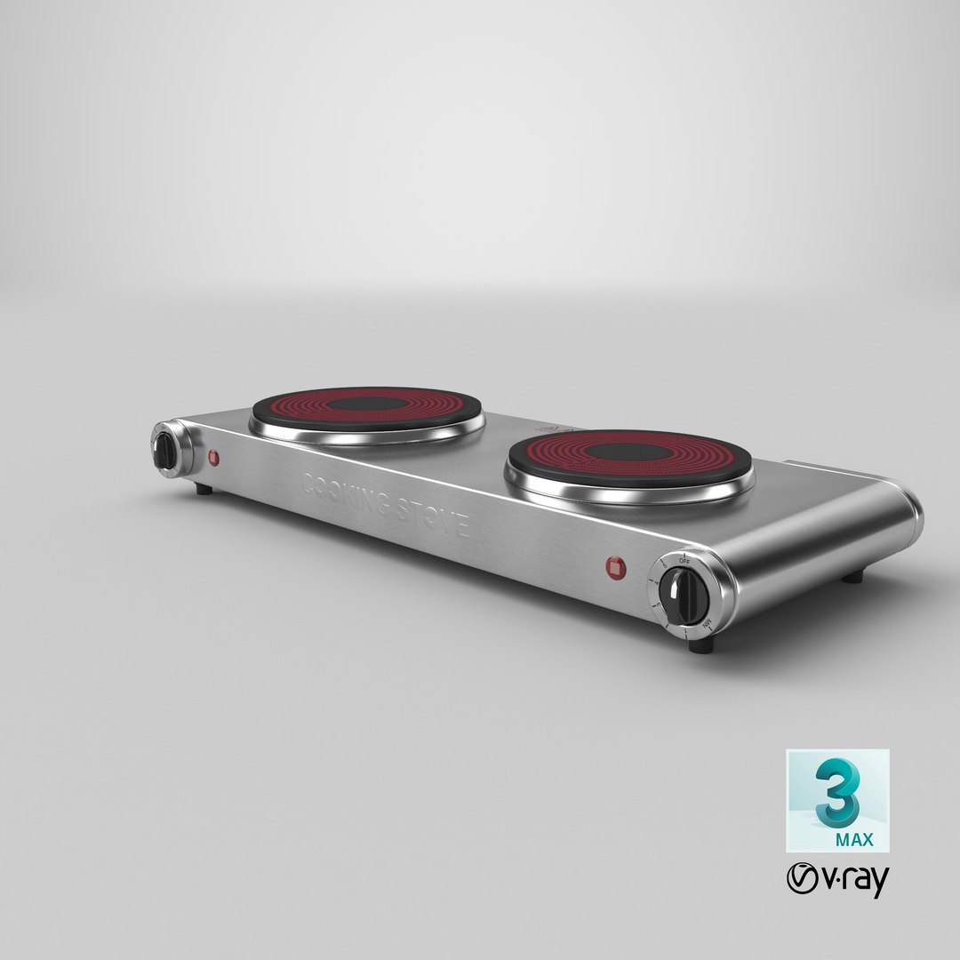 3D double electric cooking stove https://p.turbosquid.com/ts-thumb/LJ/7CKNHt/Z2j5YfOj/stemcell_max_vray_render/png/1595394454/1920x1080/fit_q87/cfa11ff07f855ff93a78593b298471488dd2dbb6/stemcell_max_vray_render.jpg