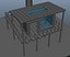 Tree House avec de grands escaliers