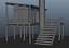 Tree House avec de grands escaliers