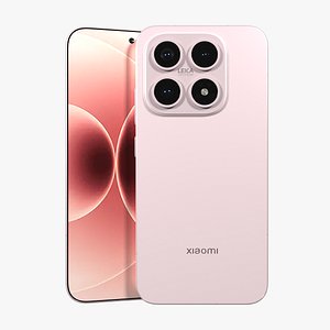 3D Xiaomi 17 Alpine Pink model