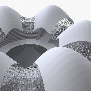 Outdoor Amphitheatre stage 04 model