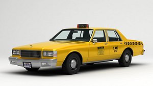 Chevrolet Caprice Classic Taxi 1989 3D