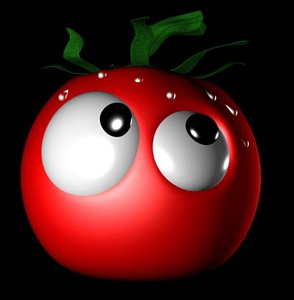 toony tomato 3d model