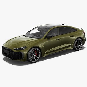 3D Audi RS5 Sedan 2027 with interior