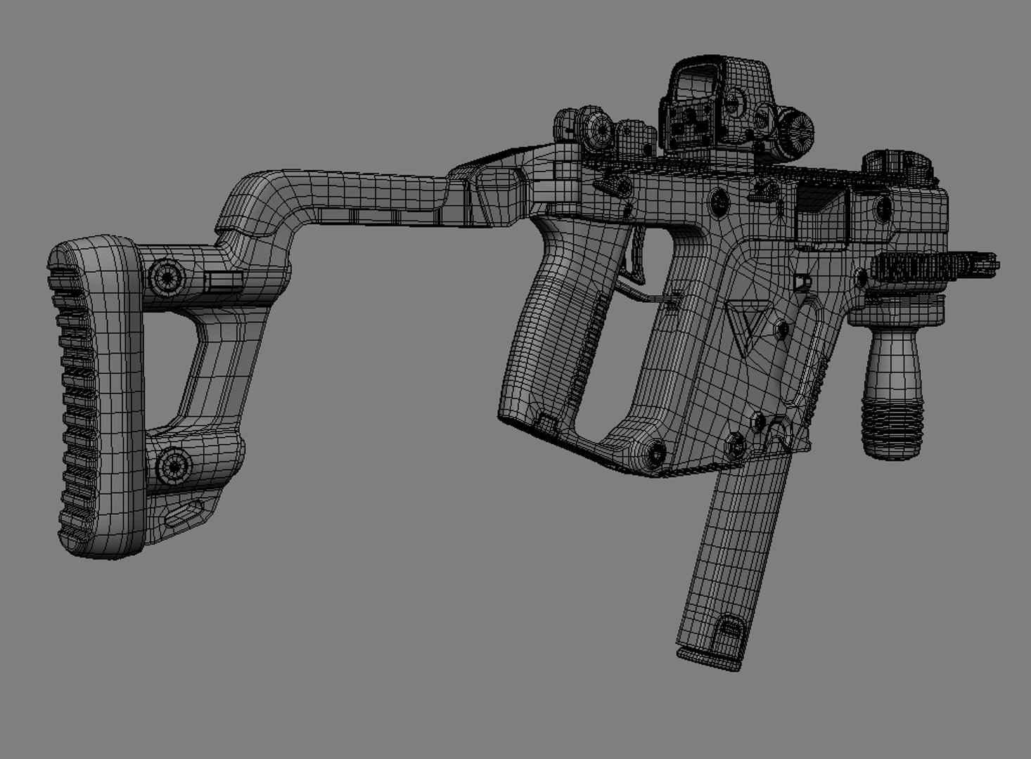 Obj Kriss Vector Submachinegun