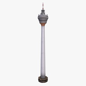 3D Malaysia Kuala Lumpur Tower