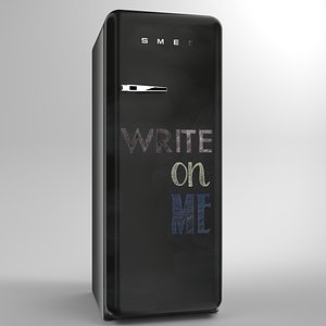 Smeg Fridge FAB28 Blackboard