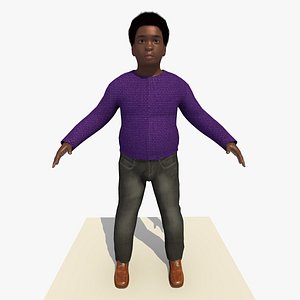 Rigged African Fat Boy (ALBERT)
