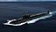 knyaz vladimir borei-class submarine 3D