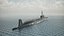 knyaz vladimir borei-class submarine 3D