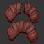 Modelli 3D realistici di croissant Vol 02