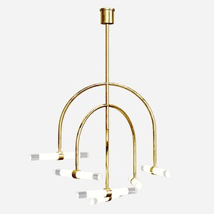 Calumn 6 Light Chandelier model