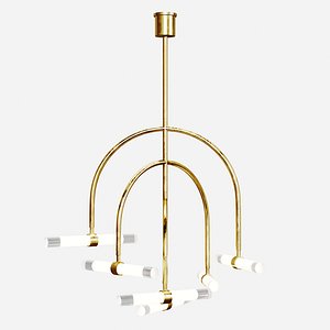 Calumn 6 Light Chandelier