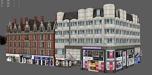 buildings london 3D model