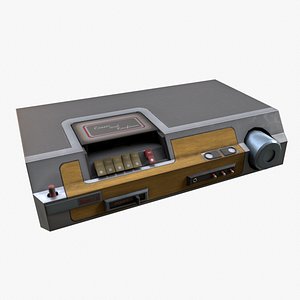 Cassette player 3D model