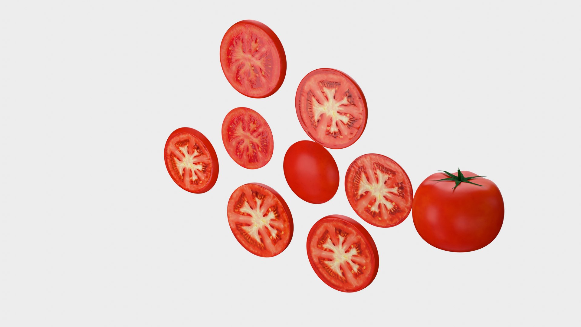 Fresh Tomato with Slices 3D model https://p.turbosquid.com/ts-thumb/LJ/yQYEiT/g0/6/png/1734663890/1920x1080/fit_q87/1673bc486491bd8e58620d068fffe49254f1da0c/6.jpg