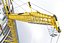 3D tower crane liebherr 710