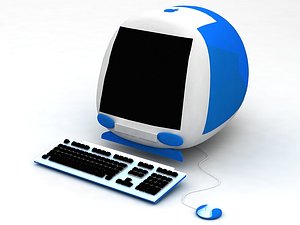 3D model Apple eMac Desktop