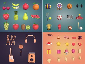 3D Ocstard Collection 32 model