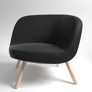 3D interior fritzhansen via57 fabric