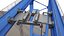 Location Scene Crane Load Container To Track