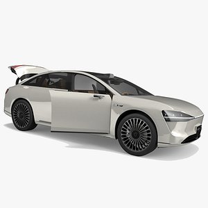 3D Huawei Stelato S9 2025 White Gold Rigged for Maya