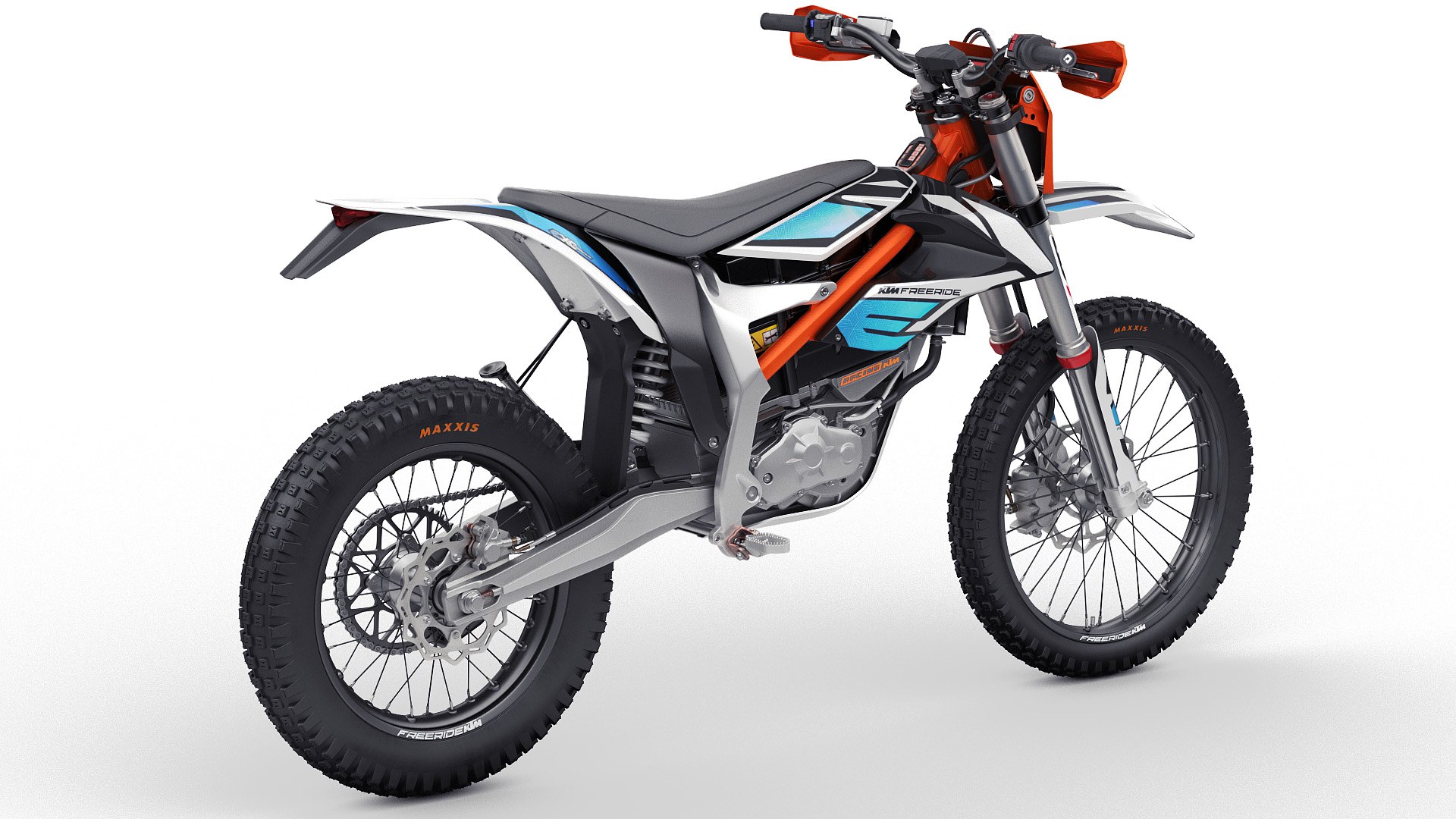 3D KTM Freeride E-XC 2023 Model TurboSquid 2029234