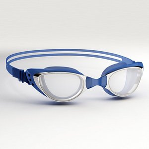 swim goggles_blue