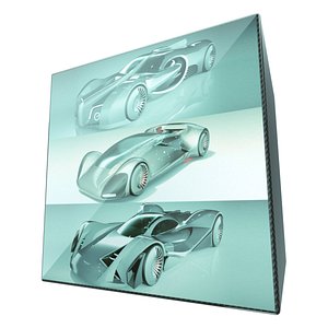 3D 3 in 1 Car Bundle 01
