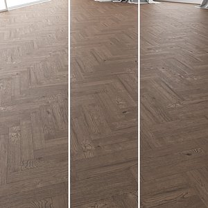 3D model parquet oak missisippi wild