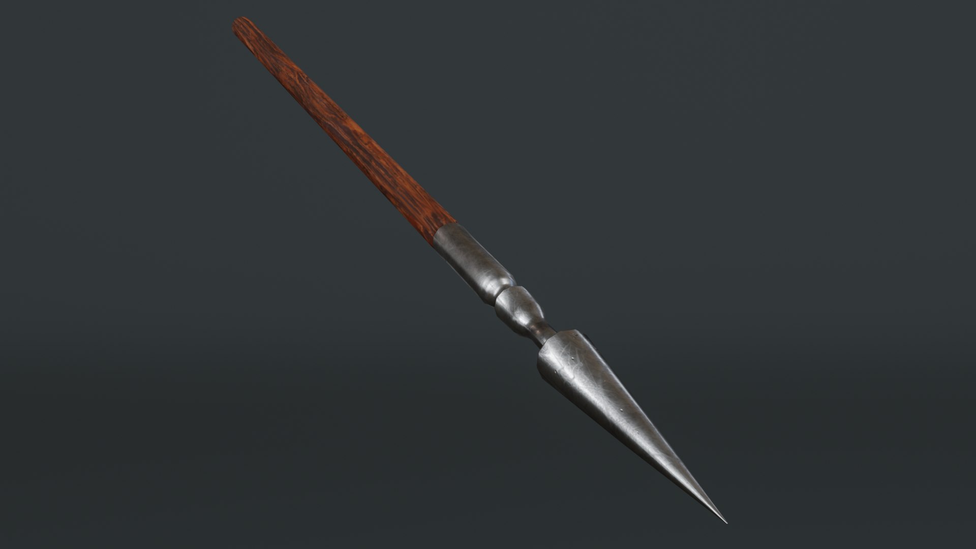 Medieval Spear model - TurboSquid 1934688