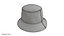 3D Bucket hat model