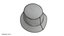 3D Bucket hat model