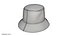 3D Bucket hat model