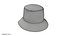 3D Bucket hat model
