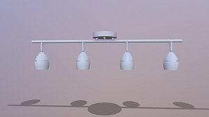 3D Led Ceiling Light model