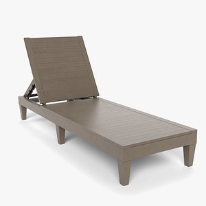 3D model Beach Chair 1