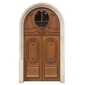 Entrance classic door 38