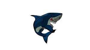 Shark Cartoon Printable STL OBJ