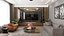 3D 20 scenes Livingroom-kitchen only MAX format TMB collection 9 - 10
