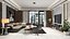 3D 20 scenes Livingroom-kitchen only MAX format TMB collection 9 - 10