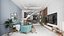 3D 20 scenes Livingroom-kitchen only MAX format TMB collection 9 - 10