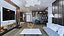 3D 20 scenes Livingroom-kitchen only MAX format TMB collection 9 - 10
